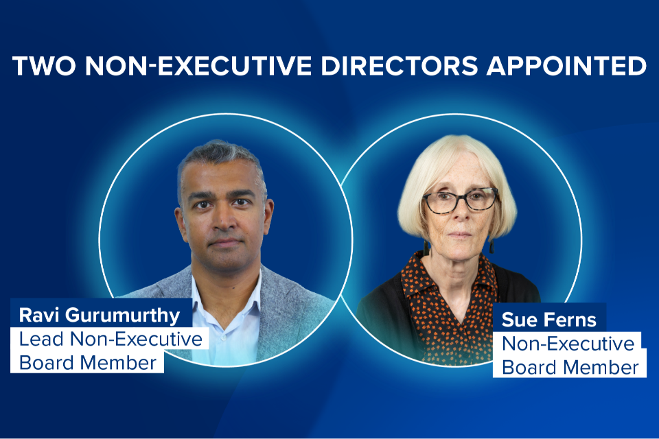 Imagem relacionada à notícia: Dois diretores não executivos nomeados