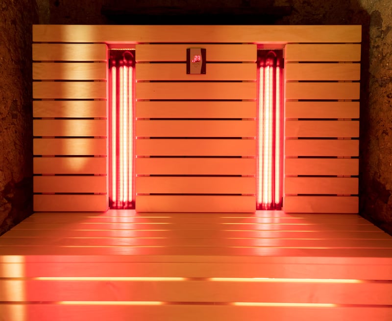 An infrared sauna is one of the available options when installing saunas in the home or garden. Getty Images