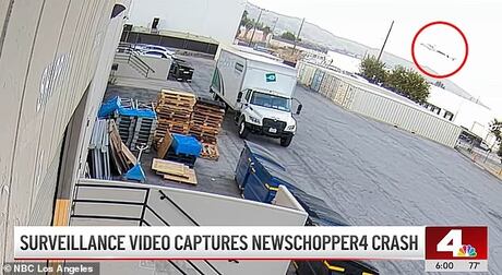 Vídeo revela novas imagens da queda de helicóptero de TV em Los Angeles