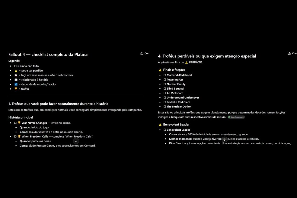 Como usar IA para platinar jogos: 7 prompts para conseguir o 100%