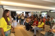 "Água potável é uma necessidade básica", disse Paula Belmonte