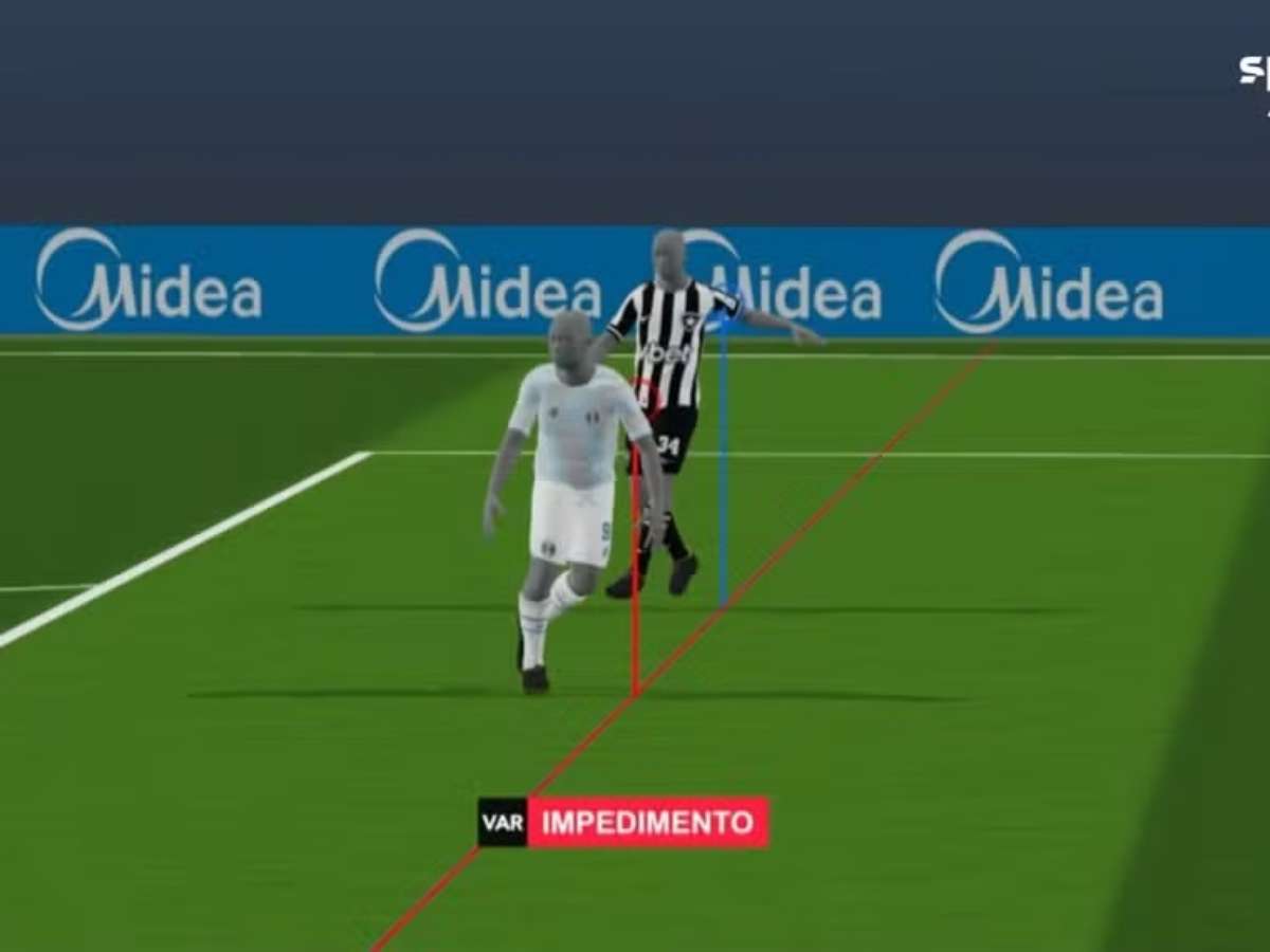 Grêmio teve gol anulado contra o Botafogo por impedimento de um centímetro, diz CBF