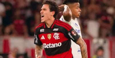 Foto: Pedro em atua&ccedil;&atilde;o pelo Flamengo ( Gilvan de Souza / Flamengo) / G&aacute;vea News