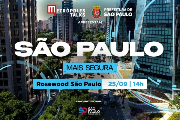 Imagem da matéria: Metrópoles Talks: como a tecnologia tem mudado a segurança urbana em SP