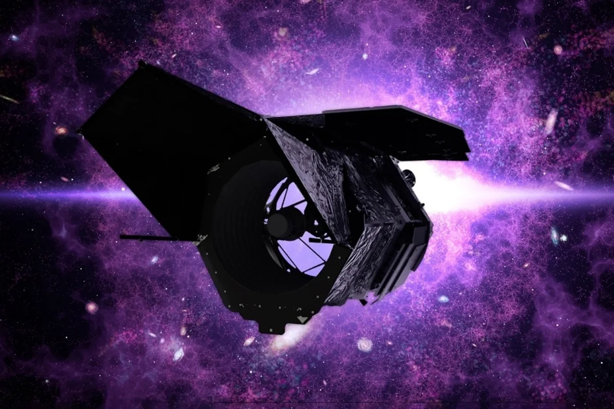 Ilustração colorida mostra Telescópio Nancy Grace Roman - Metrópoles