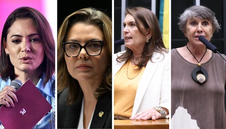 Senado no DF: Michelle tem 27%, Leila do Vôlei e Bia Kicis, 18% cada, e Erika, 16%, diz Real Time
