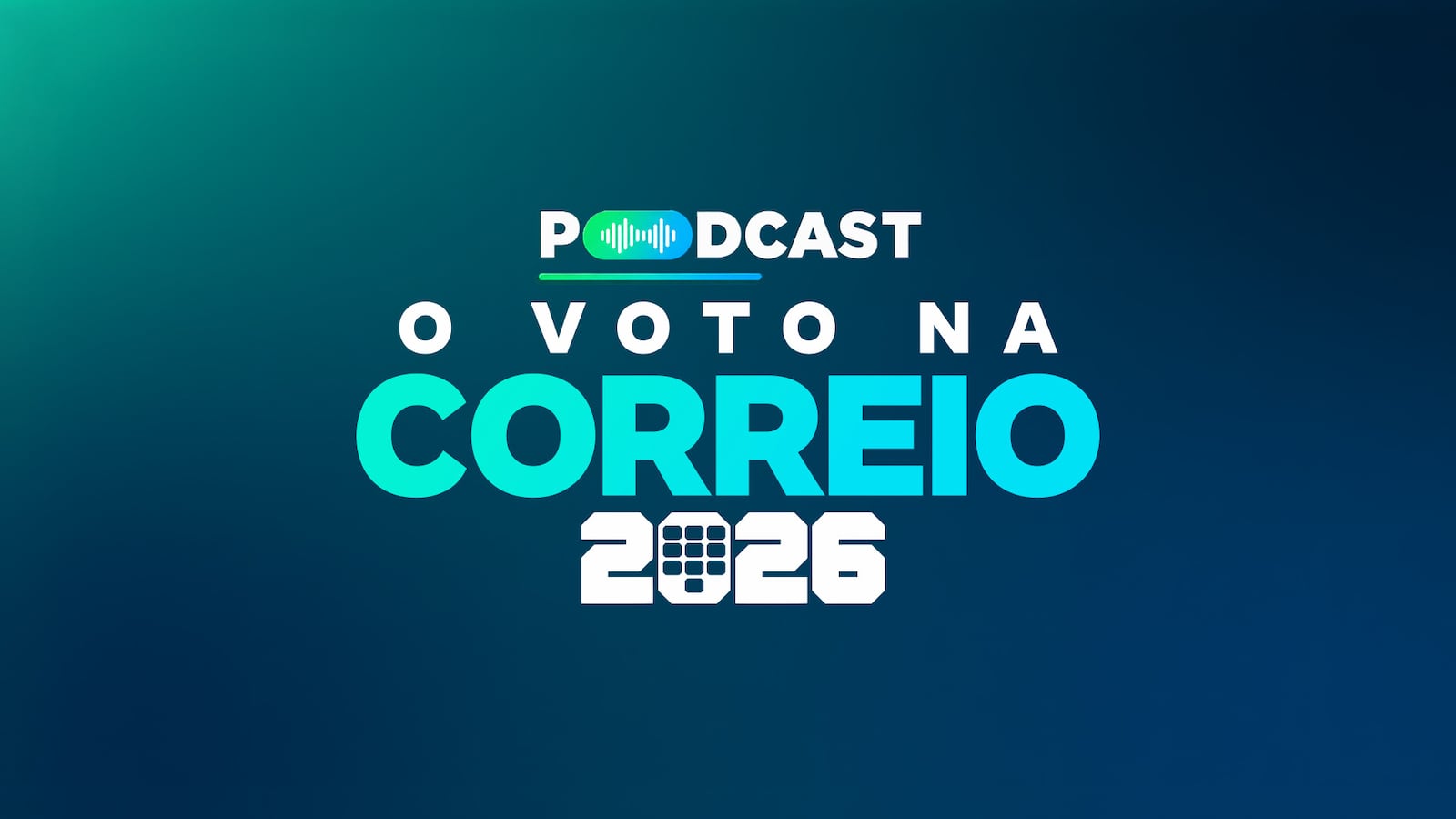 Imagem da matéria: Inteligência artificial e eleições: videocast “O Voto na Correio” estreia edição 2026