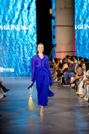 Renata Kuerten, Gianne Albertoni e Ellen Milgrau hoje no Metrópoles Catwalk
