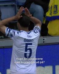 Brasileiro Gabriel Pereira explica comemoração com coroa no FC Copenhague