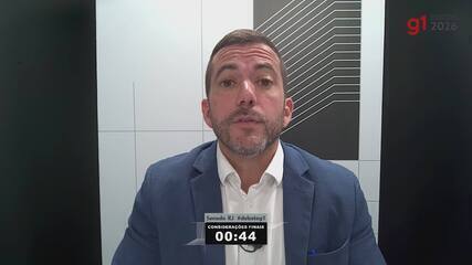Carlos Jordy (PL), candidato ao Senado do RJ, faz suas considerações finais