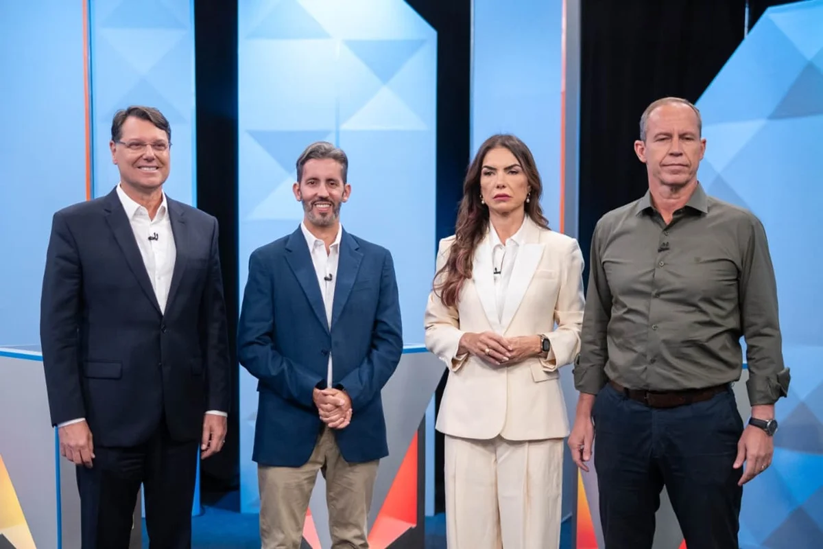 Eleições: sem Celina, candidatos ao GDF fazem debate a 4 dias do 1º turno