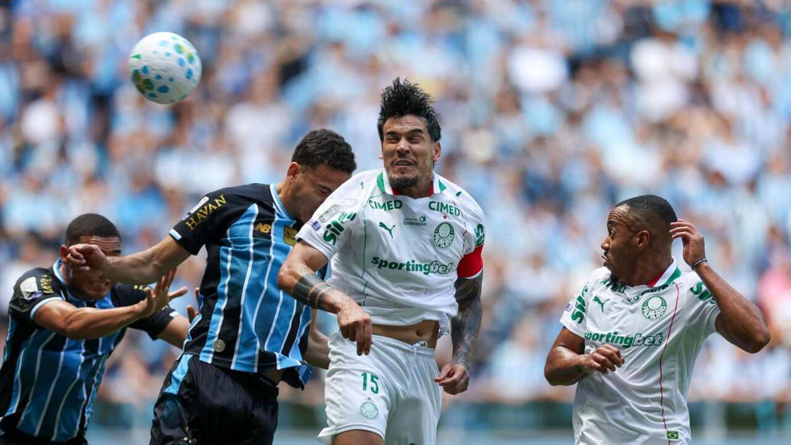 Gr&ecirc;mio e Palmeiras fizeram jogo bem disputado em Porto Alegre &ndash;