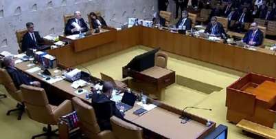 Sessão plenária do Supremo Tribunal Federal desta quarta-feira, 16 Foto: Reprodução/TV Justiça