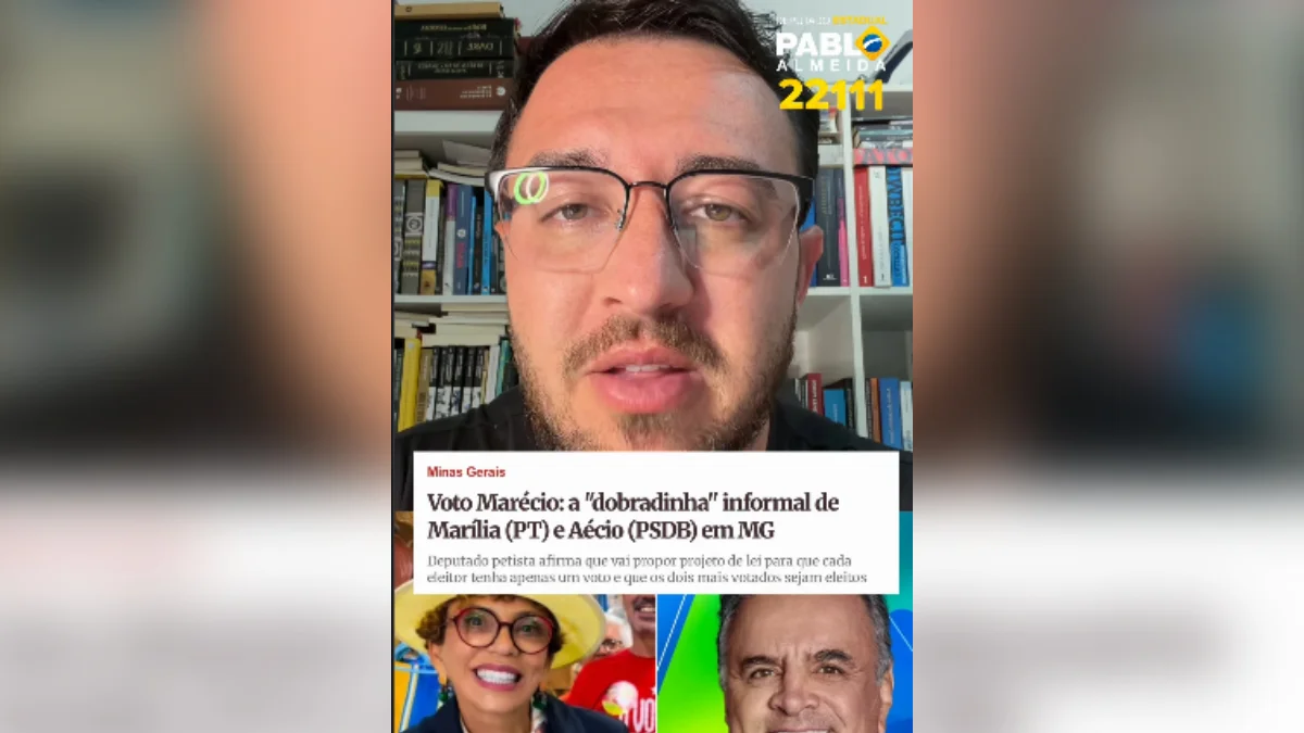 Aliado de Nikolas em MG faz apelo contra o voto "Marécio" para o Senado