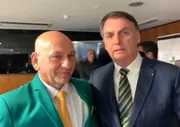 Luciano Hang e Jair Bolsonaro