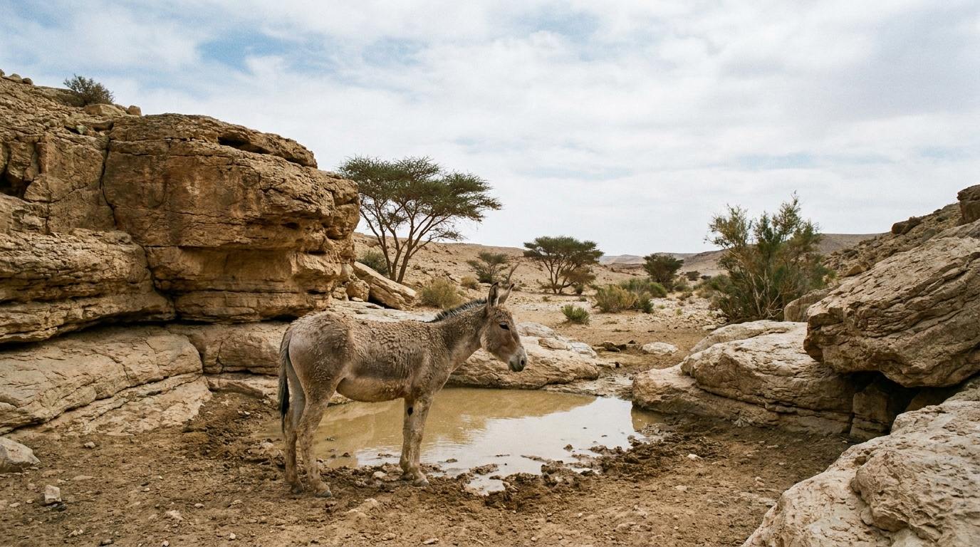 Em 1982 soltaram 28 asnos selvagens em um deserto para ver o que acontecia, e 40 anos depois a manada transformou o ecossistema por conta própria