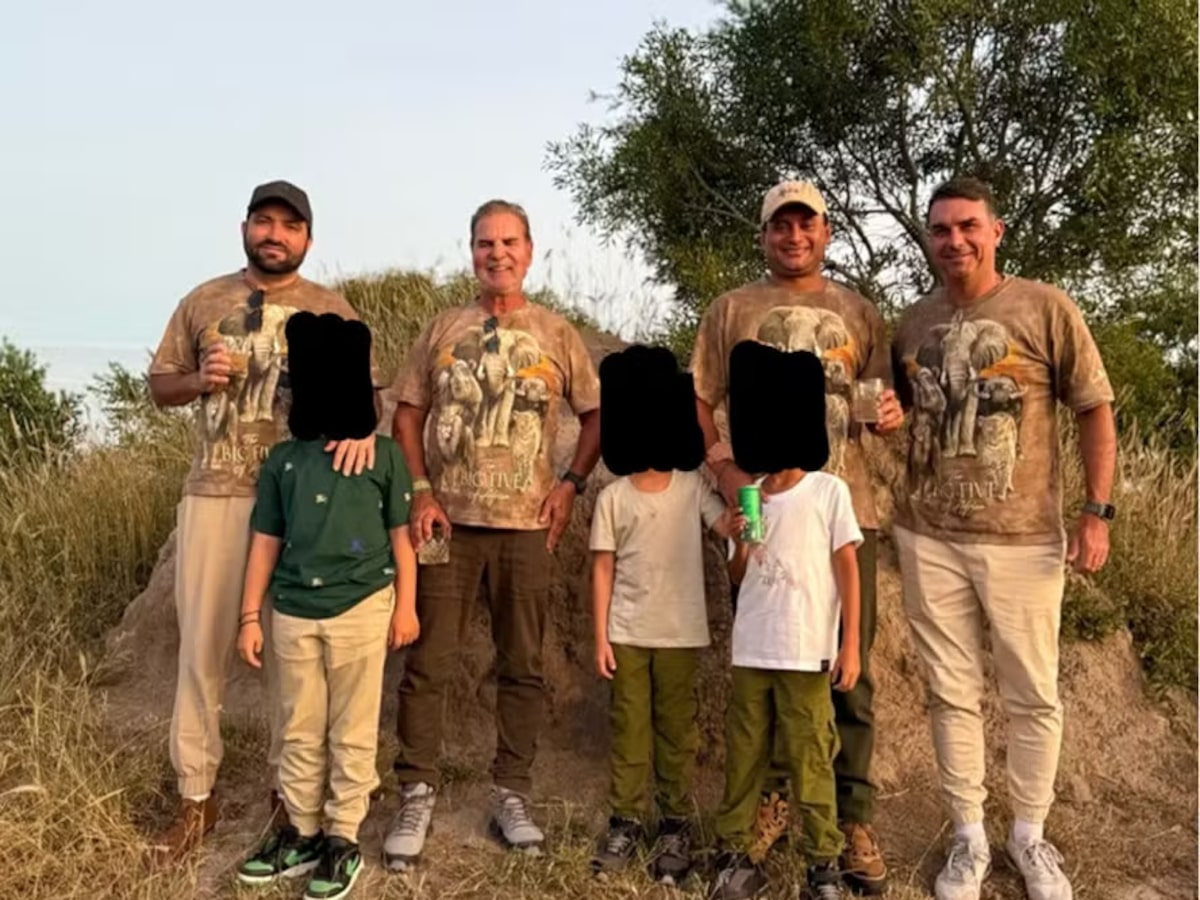 Foto de Flávio em safári na África do Sul reúne senador e advogado investigados no caso do INSS