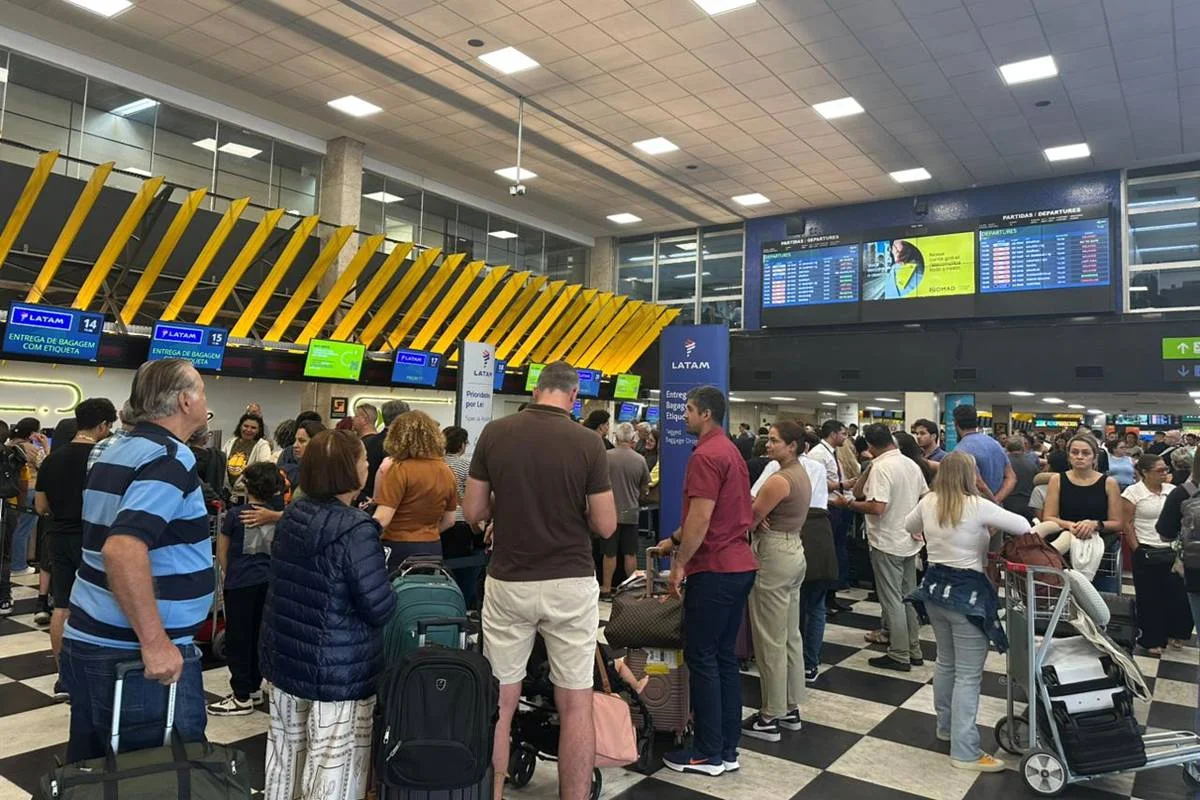 Voos cancelados no Aeroporto de Congonhas - Metrópoles