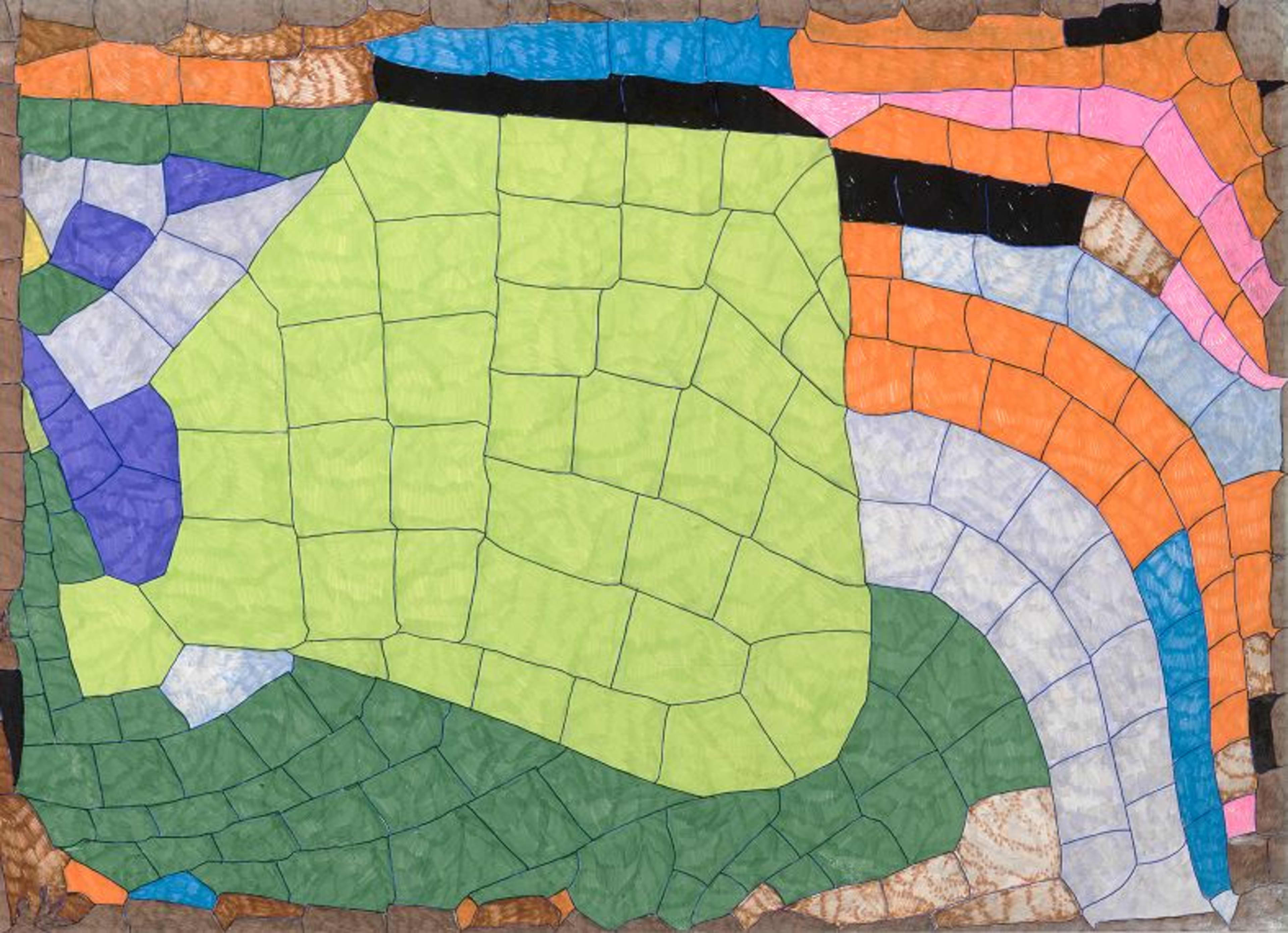 Susan Te Kahurangi King work. Untitled c. 2015. Ink on Paper. Courtesy the artist and Marlborough Contemporary, New York and London.