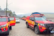 Fotos: bombeiros detalham buscas pelo helicóptero de Rick, dupla de Renner