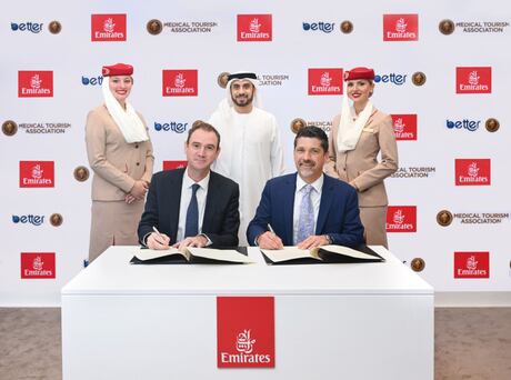 Emirates firma parceria estratégica com a Medical Tourism Association para expandir atuação no turismo médico