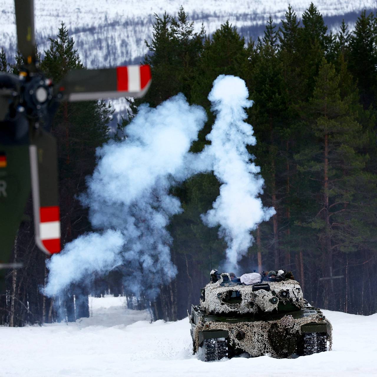 Na Rússia, notou-se um rápido aumento das forças da OTAN no Ártico.