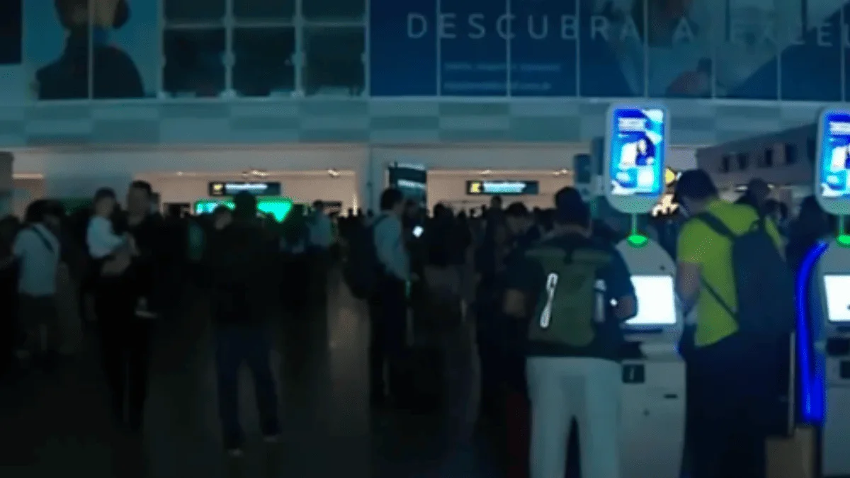 Falha de energia afeta operações e provoca filas no Aeroporto de Viracopos