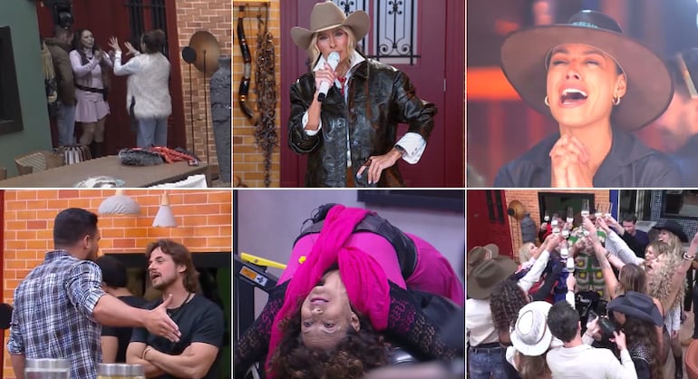 Prova de Fogo ao vivo rende Carelli fantasiado de Galinho e público especial no sofá