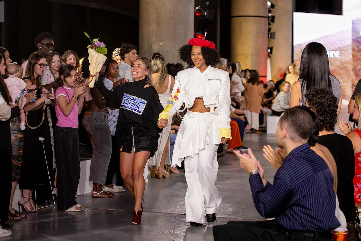 Evy Dias e Negra Li no Metrópoles Catwalk