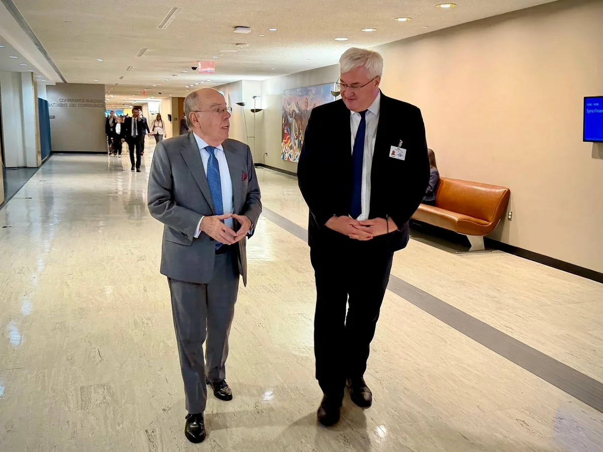 Mauro Vieira se encontra com chanceler da Ucrânia em Nova York