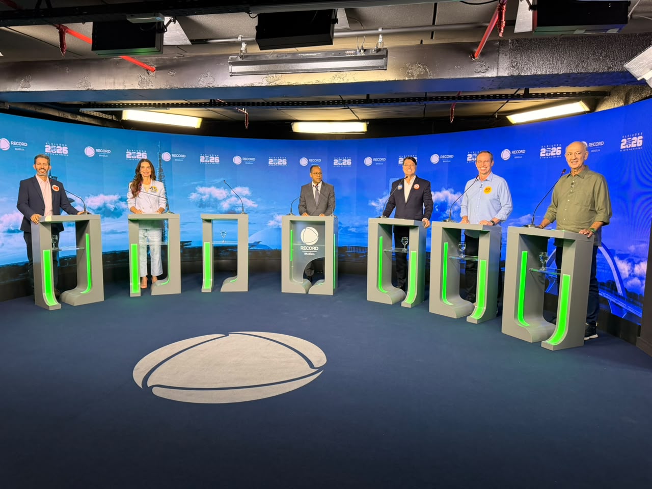Confira os destaques do debate da RECORD com candidatos ao governo do Distrito Federal
