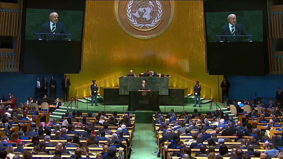 Imagem da matéria: Lula diz na ONU que Brasil não cederá à pressão de multinacionais sobre o PIX