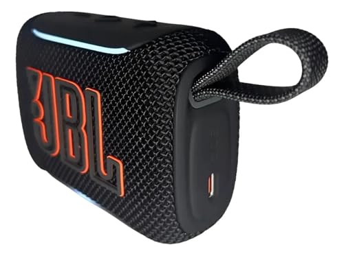 JBL Go 5 Caixa de Som Bluetooth Portátil à Prova d'Água Preta