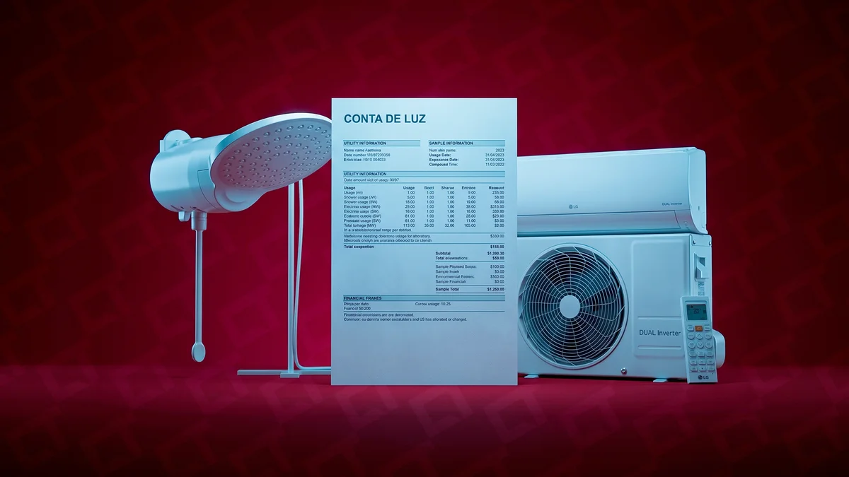 Chuveiro elétrico x Ar-condicionado