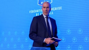 Zinédine Zidane au siège de la FFF, le 28 juillet 2026