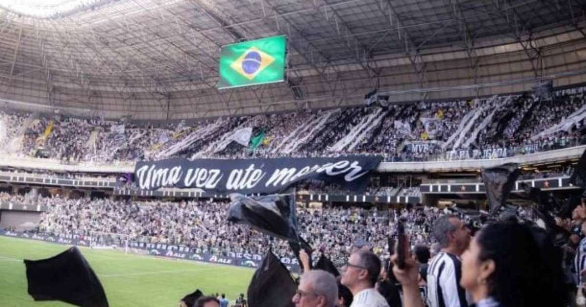 Torcedores do Atlético vaiam Neymar e protestam na Arena MRV