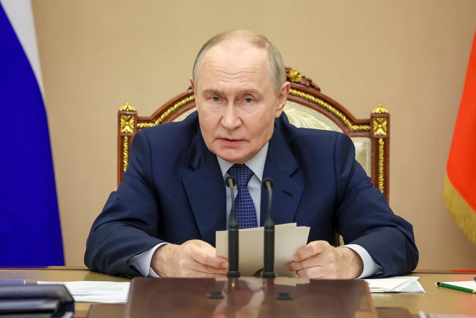 Objetivos de Putin são aumentar o custo do apoio europeu à Ucrânia Sputnik/Vyacheslav Prokofiev/Pool via Reuters - 17.09.2026