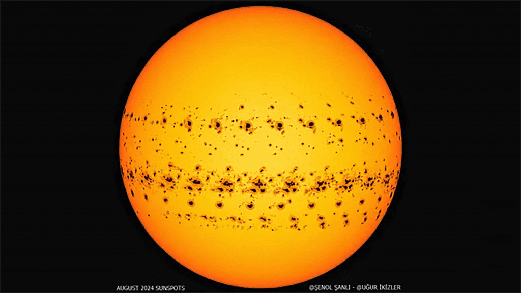 Sol está sem manchas pela primeira vez em mais de seis meses