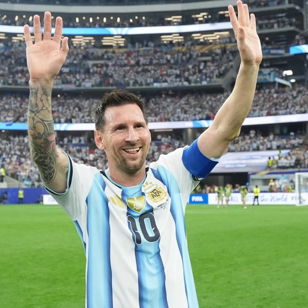 Ingressos para a despedida de Lionel Messi na seleção ultrapassam R$1.600