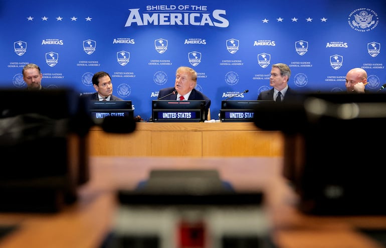 Trump promete utilizar ‘poderio militar sem igual’ em campanha contra cartéis de drogas