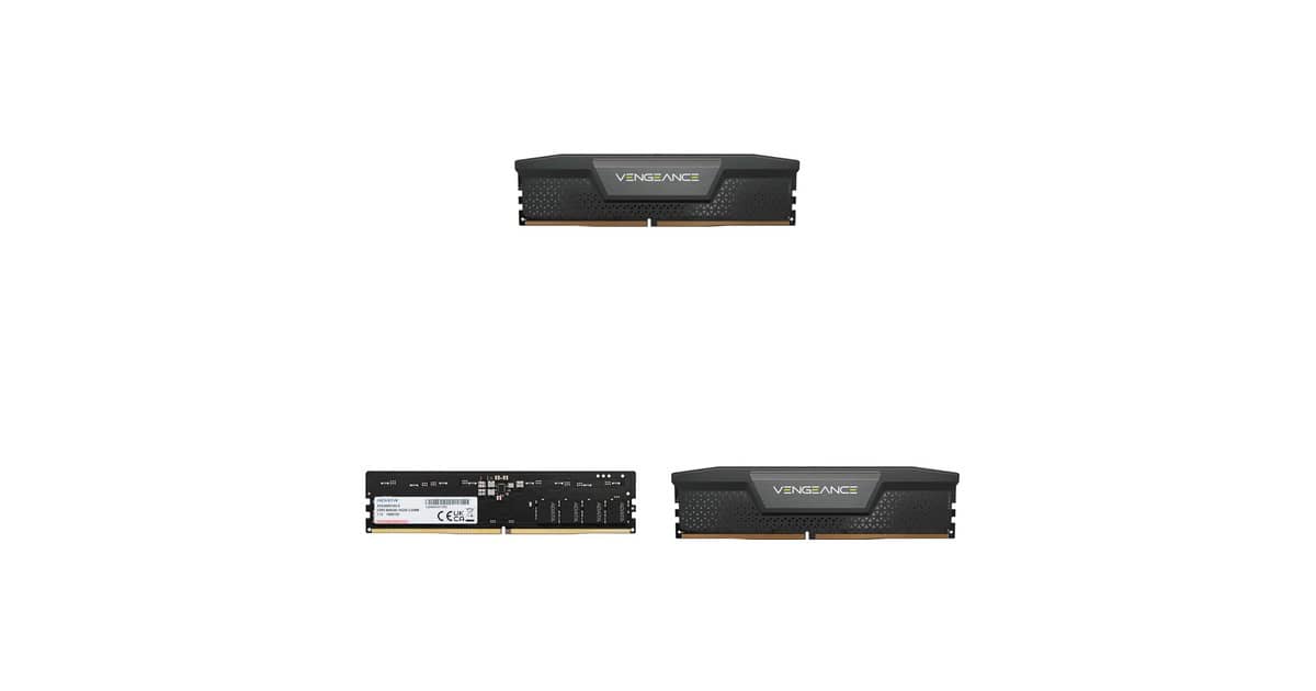 Mais velocidade para o seu PC: selecionamos memórias RAM DDR5 em promoção na Amazon