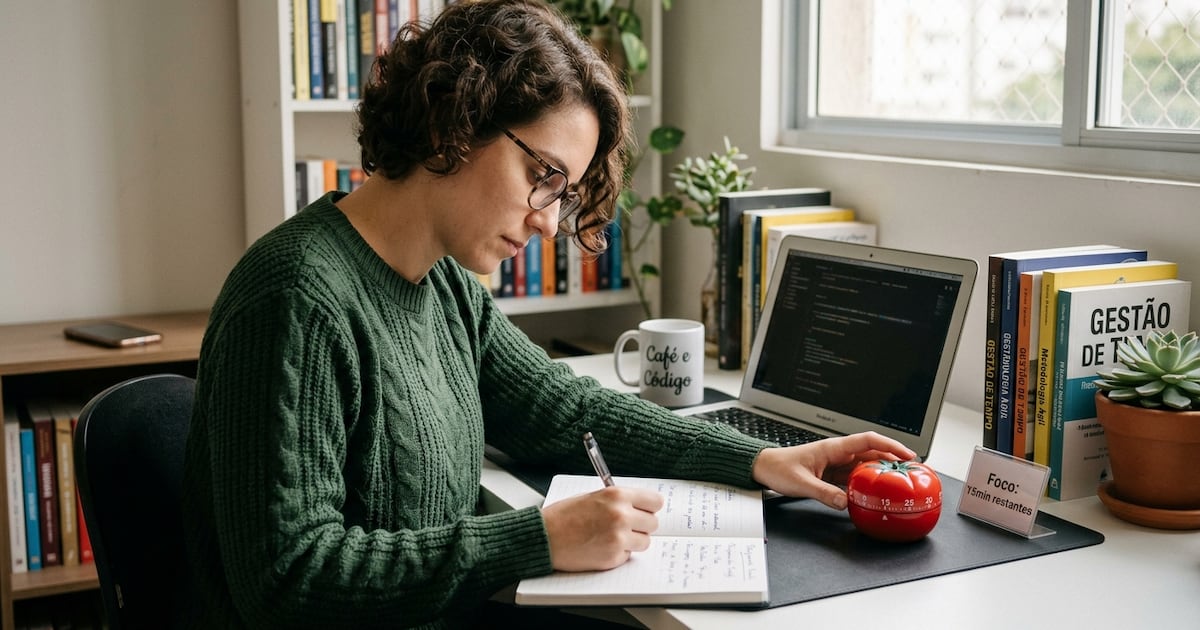 Aprenda a Técnica Pomodoro para manter o foco e evitar a falta de concentração