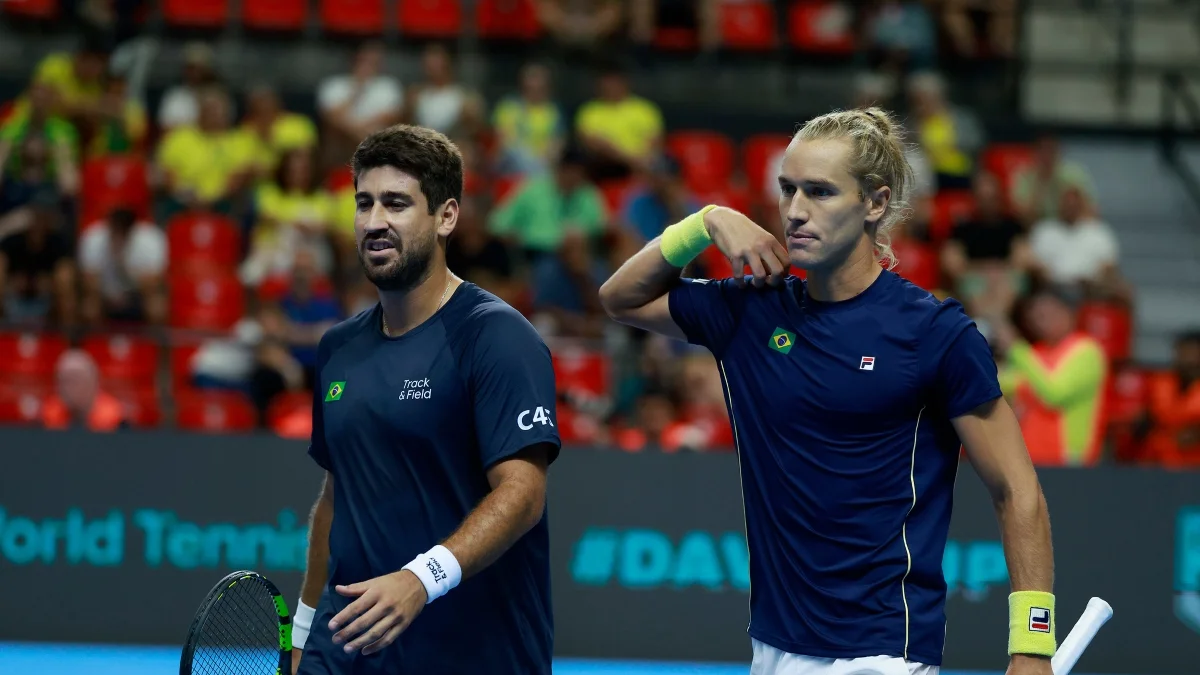 Copa Davis: Brasil vence nas duplas e garante classificação ao Qualifiers