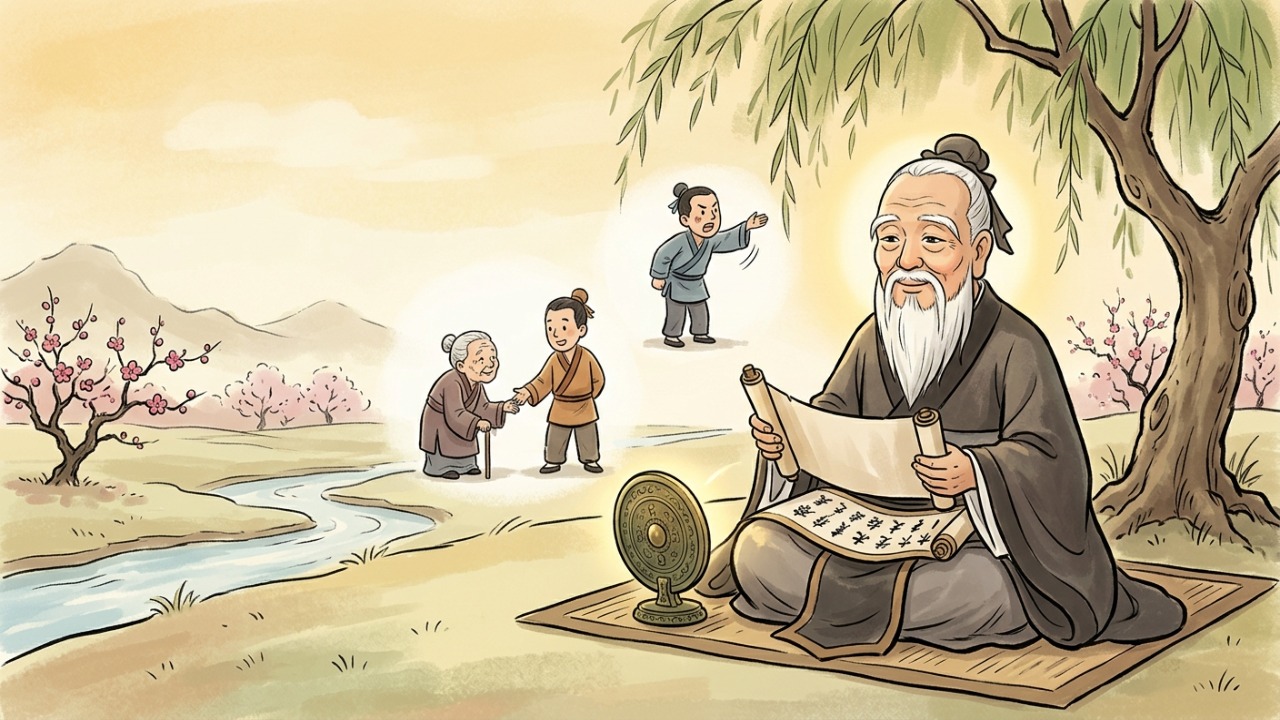 O que significa o provérbio chinês “Quando três pessoas caminham juntas, certamente há um mestre entre elas” e como essa lição de Confúcio ensina a aprender com qualquer pessoa?