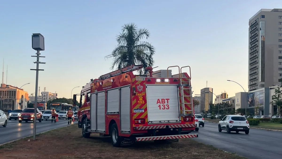 Menina de 12 anos é atropelada enquanto vendia pipoca em sinal da W3 Norte