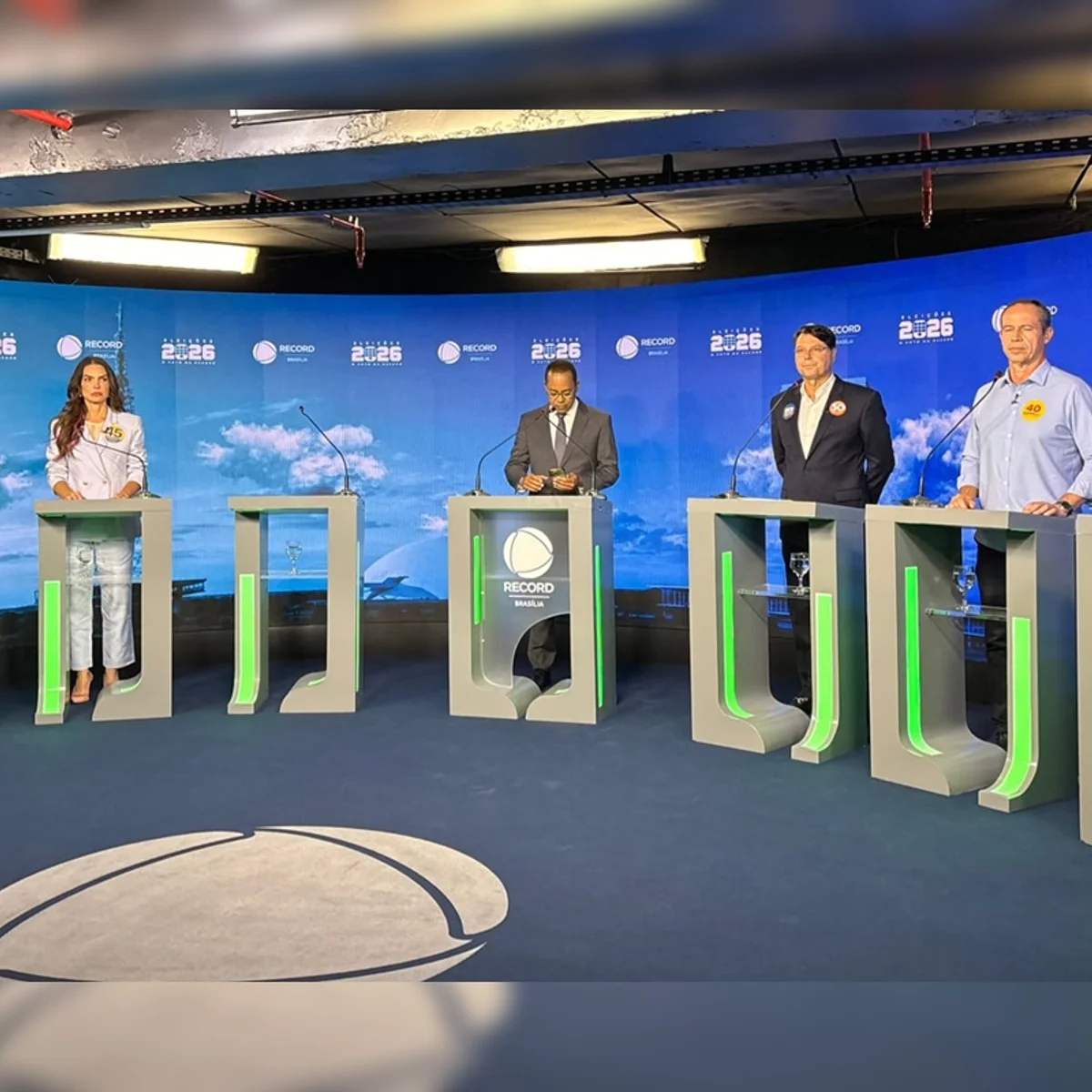 Em debate, candidatos ao GDF apresentam propostas para a capital federal
