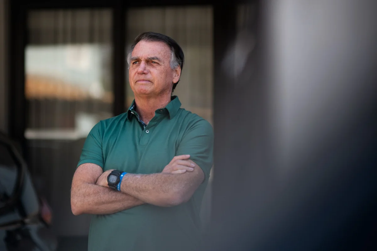 Brasília (DF), 11/09/2026 - Em prisão domiciliar, o ex-presidente Jair Bolsonaro cumpre medida restritiva em sua residência, em Brasília - Metrópoles