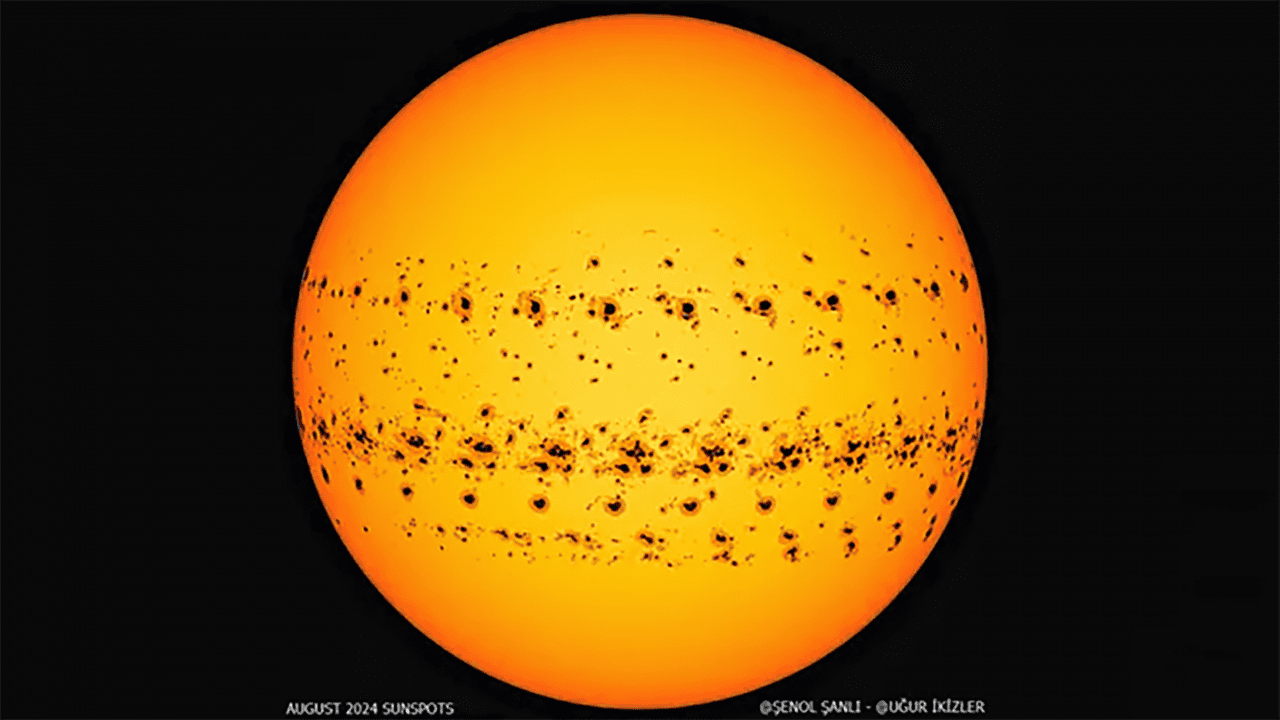 Sol está sem manchas pela primeira vez em mais de seis meses