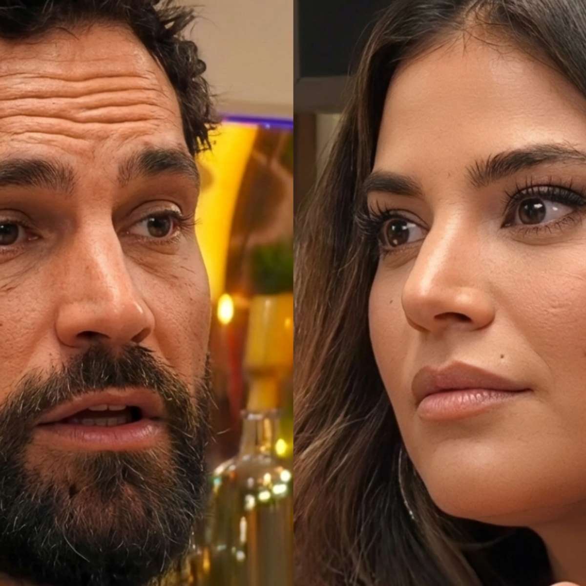 “Todo homem 100% hétero é capaz de ser um pouco gay”, diz solteiro no 1º encontro com mulher na TV