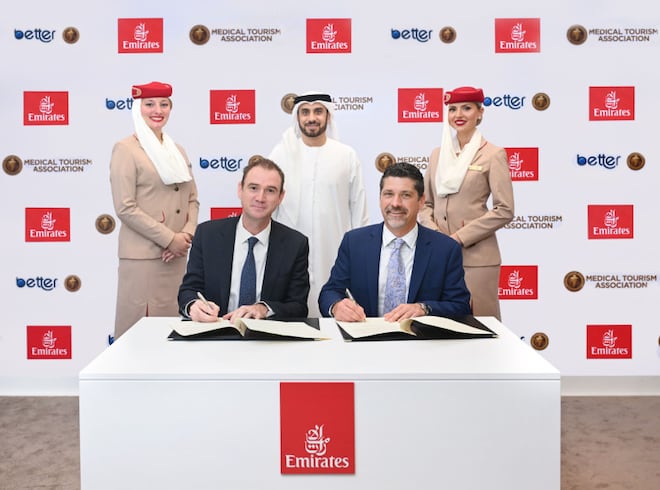 Emirates firma parceria estratégica com a Medical Tourism Association para expandir atuação no turismo médico